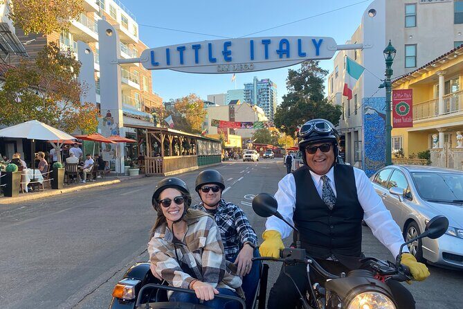 1-Hour Private Scenic Tandem Sidecar Tour in San Diego - Liberty Station and Little Italy: A Change of Pace in the Middle of the Loop
