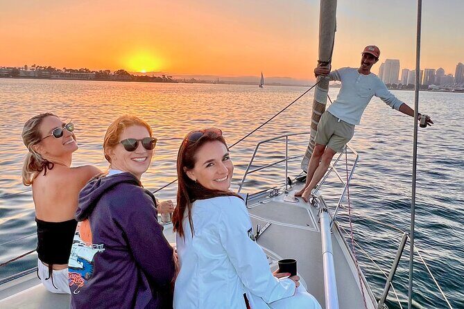 2-Hour Sunset Sailing on San Diego Bay - Shelter Island to the horizon: how the 2 hours play out