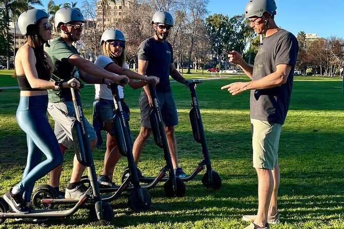 Balboa Park Electric Scooter Tour with Pictures - Meeting Point on Sixth Ave and Getting Started Without Stress