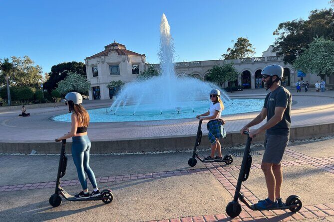 Balboa Park Electric Scooter Tour with Pictures - Safety Gear, Helmets, and the Practice Ride That Builds Confidence