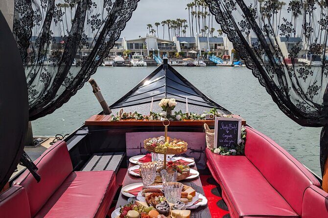 Beautiful Luxury Picnic on a Docked Gondola Boat in Coronado - Quick Highlights to Know Before You Go