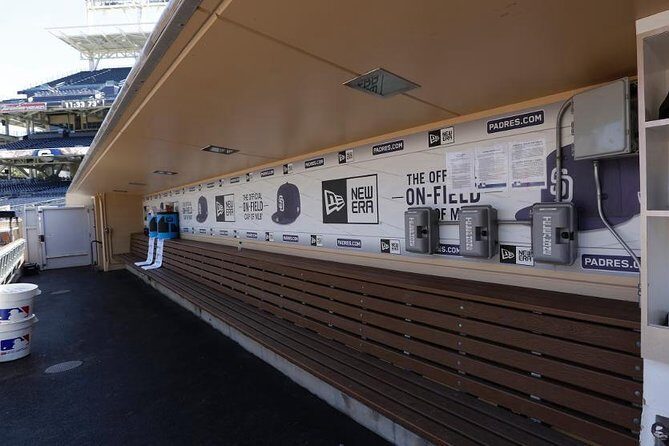 Behind-the-Scenes at Petco Park Tour - Dugouts, the visitors clubhouse, and the warning-track feeling