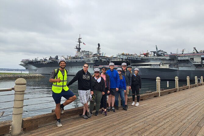 Best of San Diego eBike Tour (English or Spanish) - Meet at 330 K St and Get Rolling With Helmet-First Safety