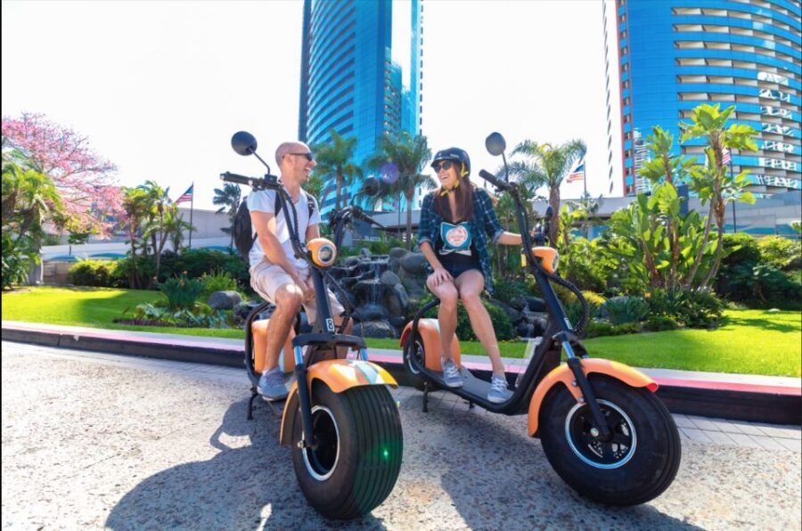 Coronado: GPS-Guided Scooter Tour & Round-Trip Ferry - Start in downtown San Diego, then glide into Coronado