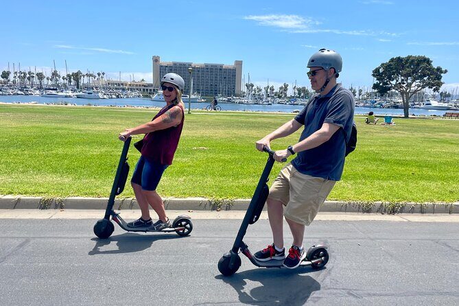 Electric Scooter Waterfront Tour with Pictures - What You Get for $75: Gear, guidance, and photo deliverables