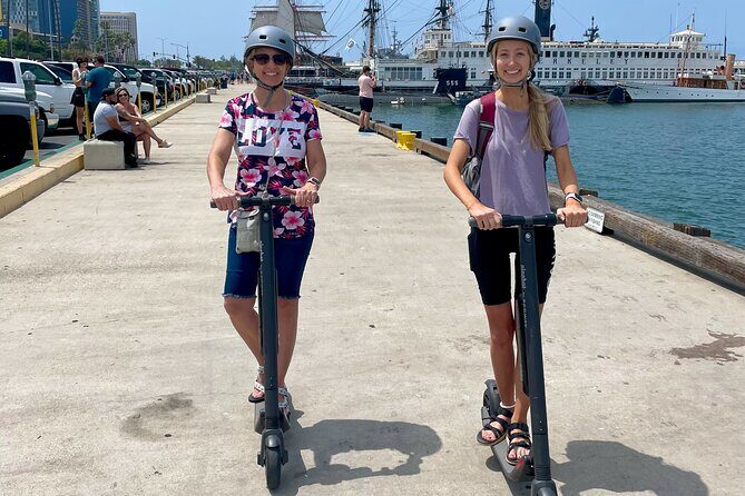 Electric Scooter Waterfront Tour with Pictures - The Small-Group Feel: Meeting new people without losing your vibe