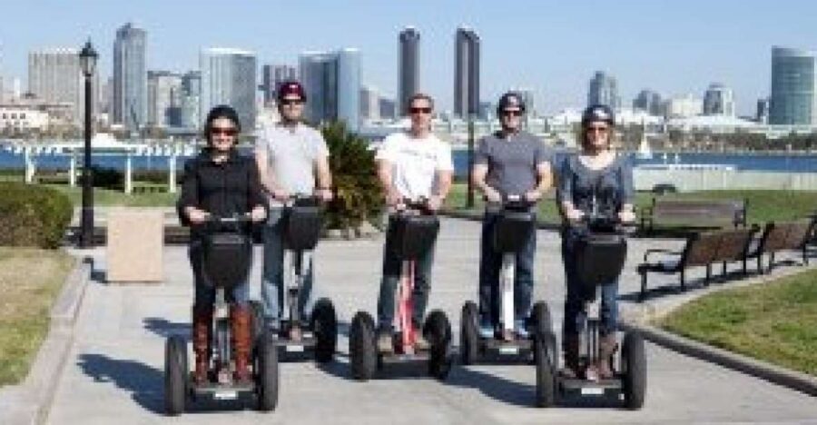 From San Diego: Coronado Island Segway Tour - Downtown San Diego and the Embarcadero: easy miles with story context