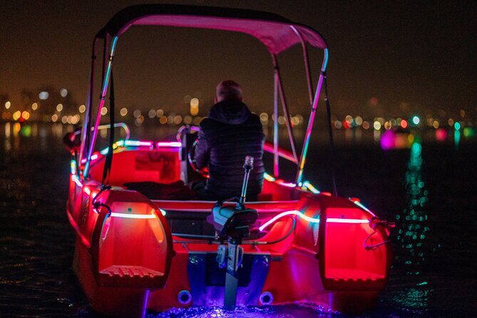 Glow Electric Boat night date experience in San Diego Bay - The 1-Hour Schedule: What Happens During Your Ride