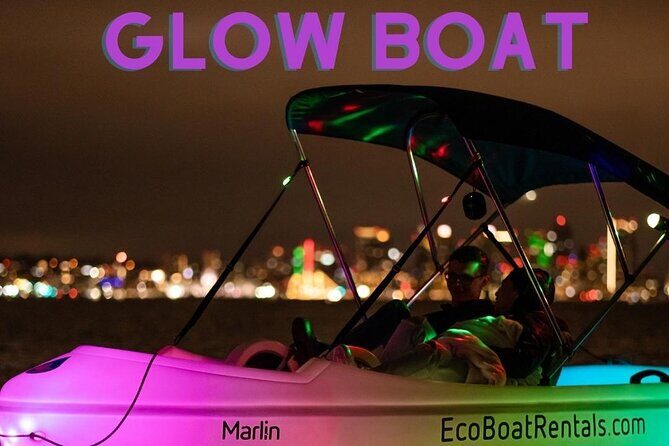 Glow Nightime Pedal Boat Rental in San Diego Bay - What Exactly Happens During Your Hour on the Water