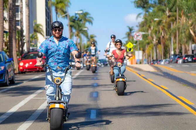 GPS Guided Coronado Electric Scooter Tour - From 3918 Mason St to Coronado: How the Scooters Work