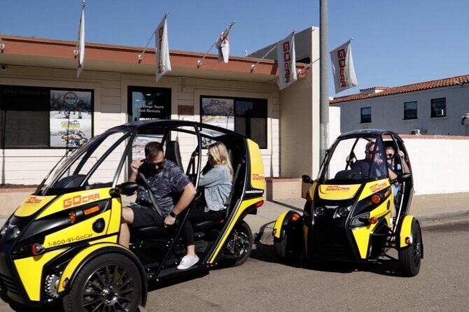 GPS Talking Electric GoCar: 2 Hour Coronado Tour - Why a GPS Talking Electric GoCar Works So Well in Coronado