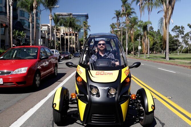 GPS Talking Electric GoCar: 2 Hour Coronado Tour - Coronado Beach, Ferry Island, and the Hotel del Coronado Views