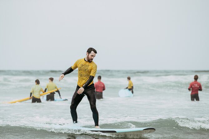 Group Surf Lesson - San Diego Surf Lesson at Cass St: Built for First-Time Riders