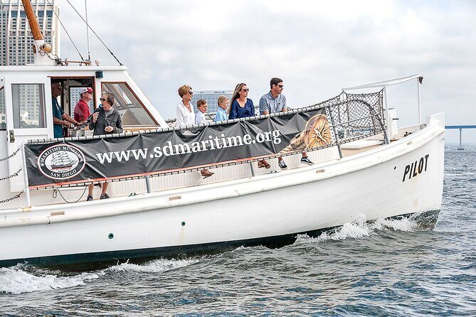 Historic Bay Cruise Aboard 1914 Pilot boat with General Admission - Setting Out from the Maritime Museum of San Diego