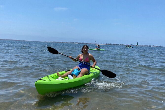 Kayak on the San Diego Bay - One hour on the water: what your paddling time really looks like