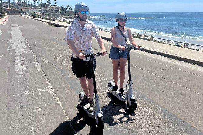 La Jolla E-Scooter Tour with Photos Included - Meeting at 5527 Calumet Ave: start simple, roll out quickly