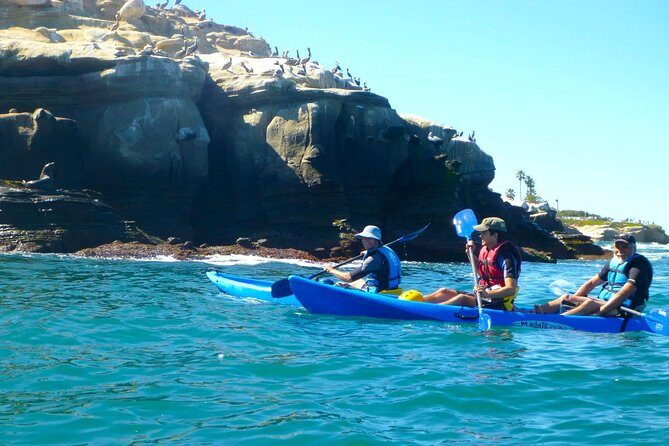 La Jolla Sea Caves Kayak Tour For Two (Tandem Kayak) - Cave entry is conditional: how to handle the waves and still have a great trip