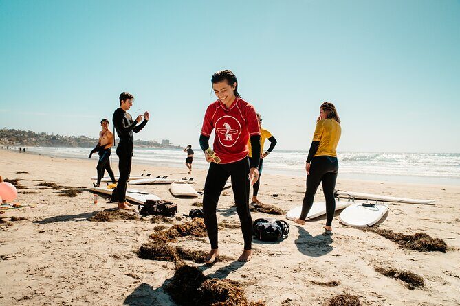 Learn to Surf in La Jolla - Before the waves: what happens on land