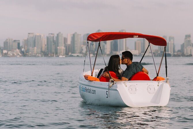 Pedal Boat rental in hidden part of San Diego Bay! Family fun - Your pedal boat setup for families and small groups (including dogs)