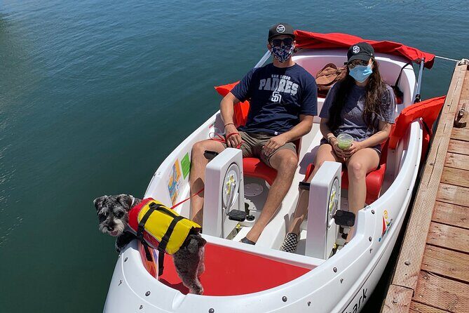 Pedal Boat rental in hidden part of San Diego Bay! Family fun - Price and value: $49 per group, and when it’s a smart bargain