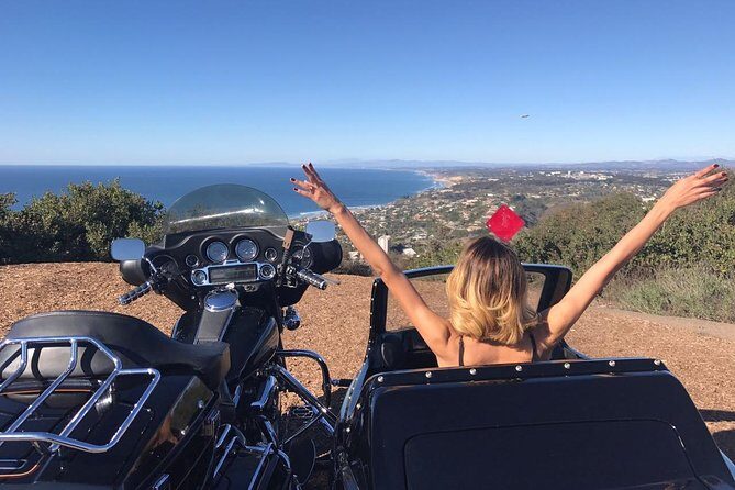 Private La Jolla Tour by Sidecar - Torrey Pines Gliderport: Paragliders Above the Cliffs