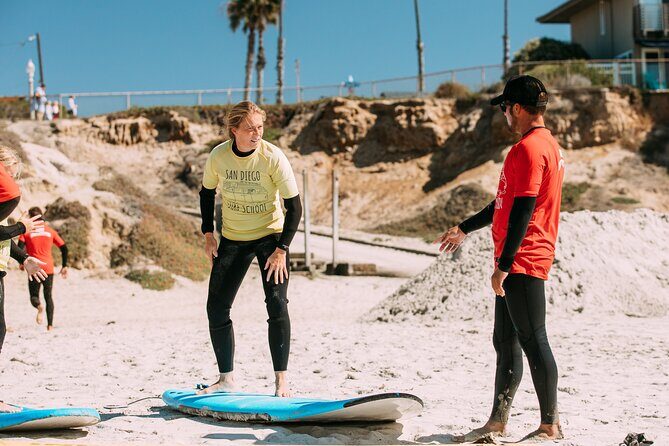 Private Surf Lesson - The 10-minute land block: pop-up, stance, and water safety