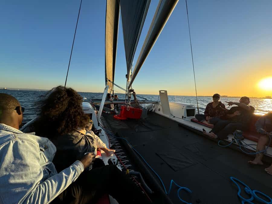 San Diego Bay: 2.5 hour Pure Catamaran Sailing Cruise - Small-group sailing value: what max 6 really buys you