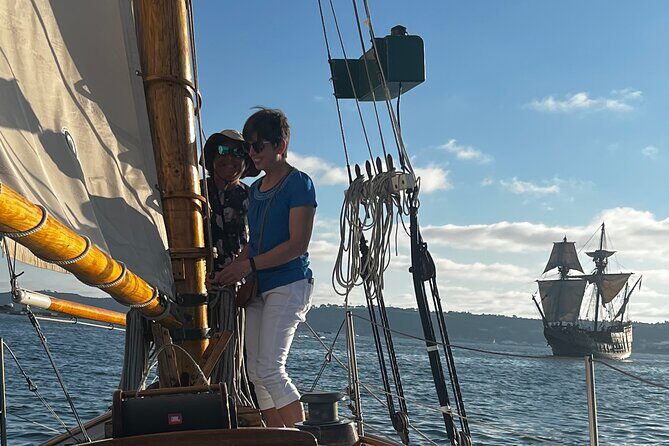 San Diego Bay Private Sailing Experience Aboard Classic Yacht - A restored 1914-style sailboat makes the sunset feel different