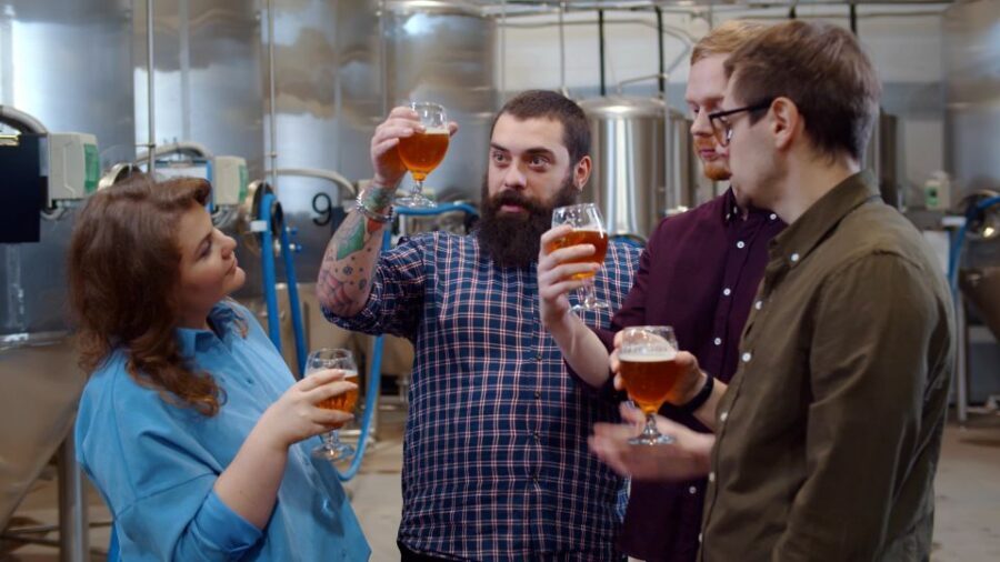 San Diego: Brewery Tour with Tastings and Food Pairings - North Park start: finding your guide by the North Park sign