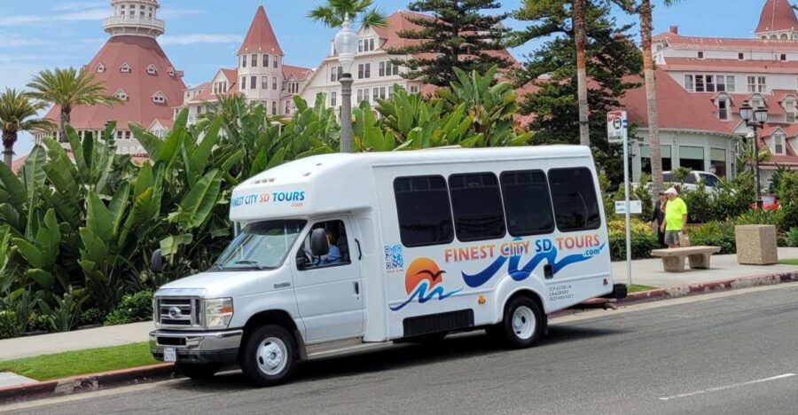 San Diego: City and Beaches Guided Highlights Tour - Coronado Bridge and Coronado: the ocean-breeze stop
