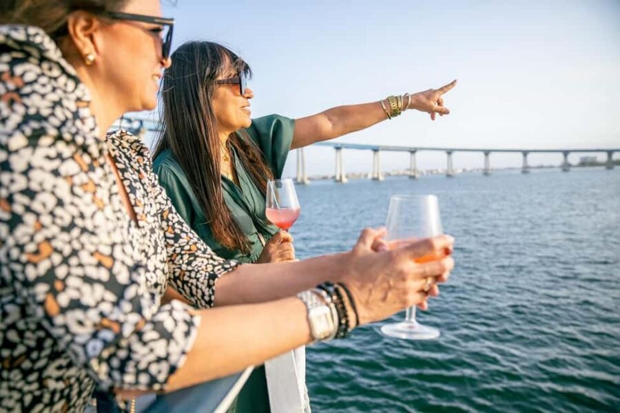 San Diego: City Cruises Harbor Sightseeing Cruise - The route from Star of India to the waterfront belt