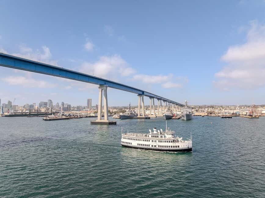 San Diego: City Cruises Harbor Sightseeing Cruise - Coronado Bridge, Hotel del Coronado, and the view that sells the whole city