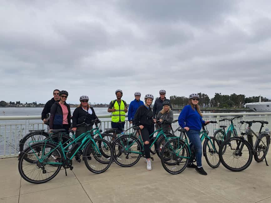 San Diego: City Highlights Guided E-Bike Tour - The Bay run: USS Midway, Billionaire Row, and the Bob Hope Memorial