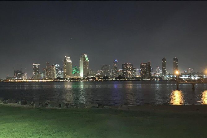 San Diego City Lights Night Tour - Coronado Bridge and the Ferry Landing Pause: The Skyline Moment