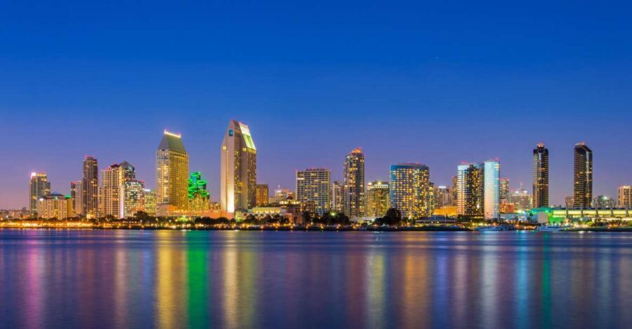 San Diego: City Lights Night Trolley Tour - Seaport Village Check-In: Show Up Early, Then Pick Your Side
