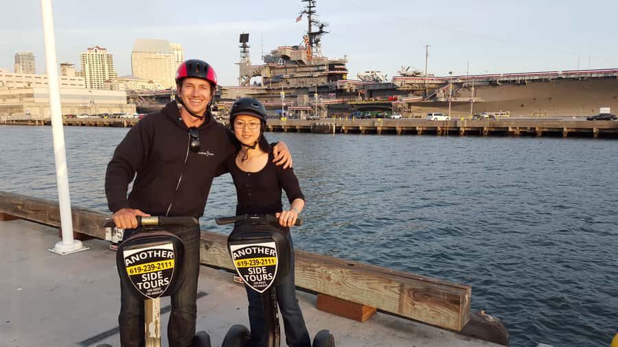 San Diego: City Segway Tour with Snack and Water - The Embarcadero whiz: Petco Park and Urban Trees