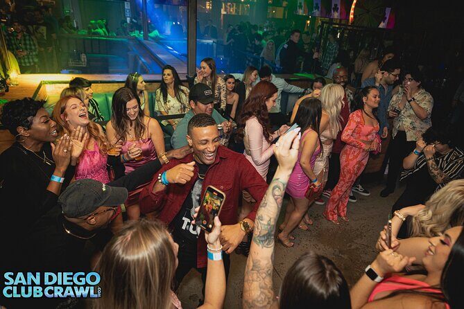 San Diego Club Crawl: Nightlife Party Tour - Starting at American Junkie: The Free Shot That Sets the Tone