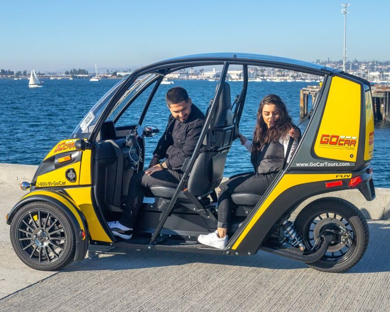 San Diego: Downtown Electric GoCar Rental - Old Town and Little Italy: The Fast Photo Stop Strategy