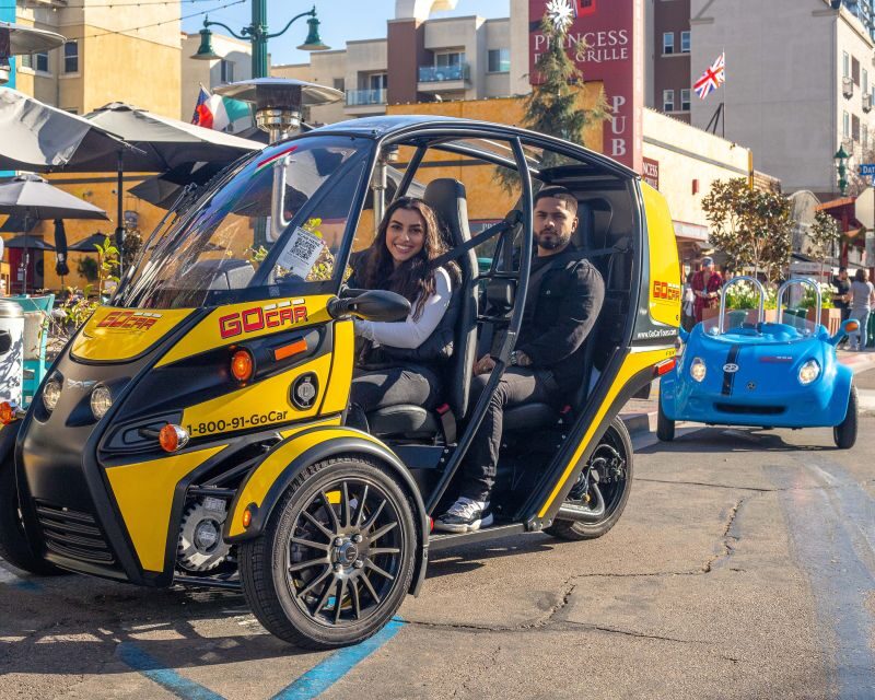 San Diego: Downtown Electric GoCar Rental - Horton Plaza, Petco Park, and the Historic Gaslamp Quarter