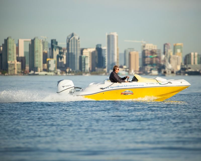 San Diego: Drive Your Own Speed Boat 2-Hour Tour - What It Feels Like to Drive San Diego Harbor