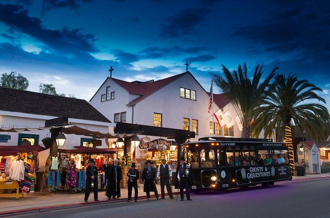 San Diego Ghosts and Gravestones: A Haunted Trolley Tour - The Whaley House Finale: Grounds Visit Without the Museum Ticket