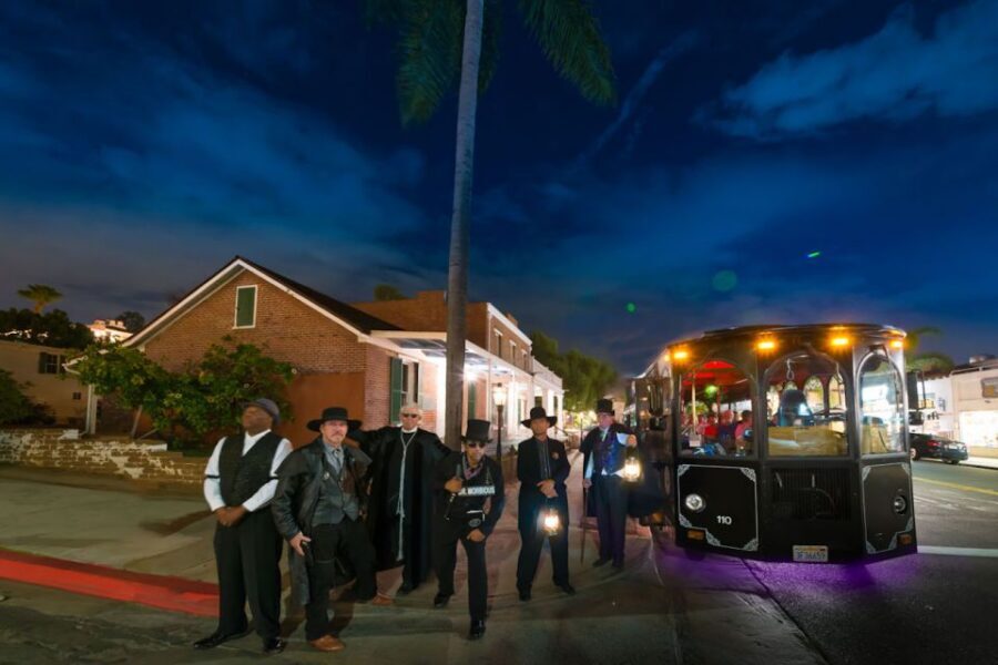San Diego: Ghosts & Gravestones Trolley Tour - What a 90-minute narrated trolley ride feels like