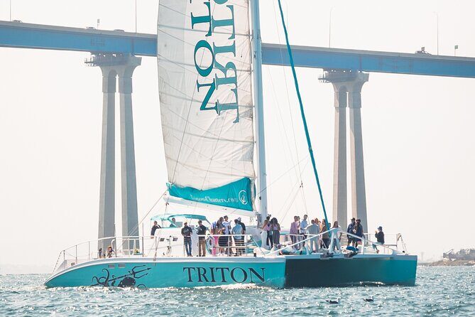 San Diego Harbor Cruise on the largest Catamaran in San Diego! - Getting on Board at Shelter Island (2700 Shelter Island Dr)