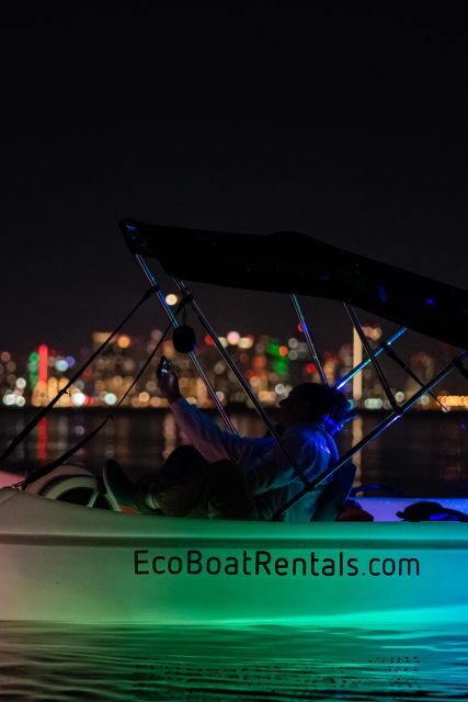 San Diego: Night Date Glow Pedal Boat with Downtown Views - How to Make the Most of Your Night Ride