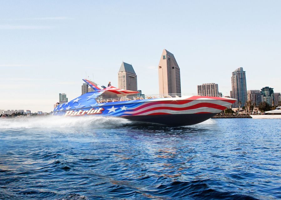 San Diego: Patriot Jet Boat Thrill Ride - Quick hits before you ride