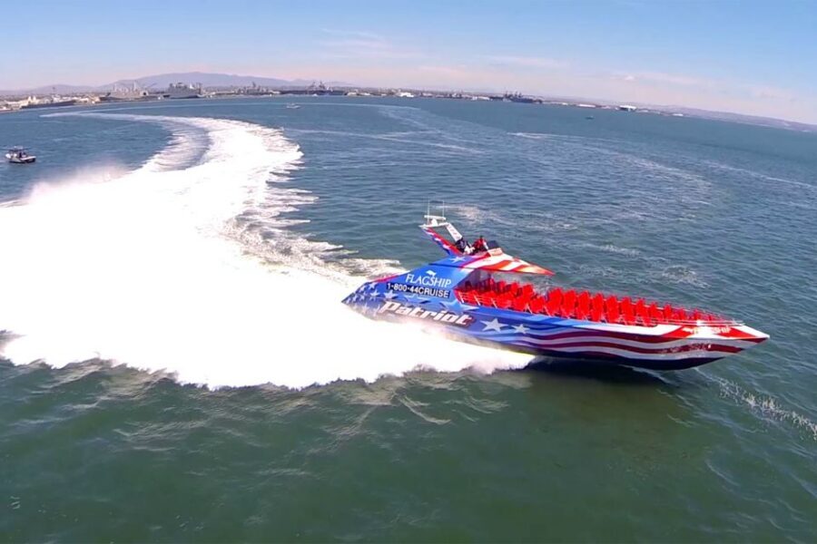 San Diego: Patriot Jet Boat Thrill Ride - Meeting point and what to bring for a smooth start