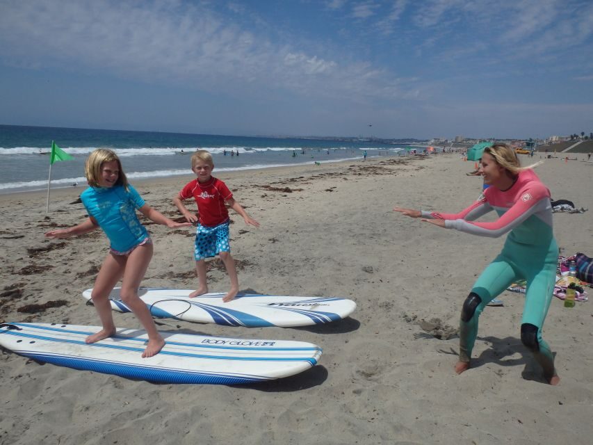 San Diego: Private Group Surf Lesson - Surf Etiquette and Ocean Conditions: The Safety Stuff That Makes You Confident