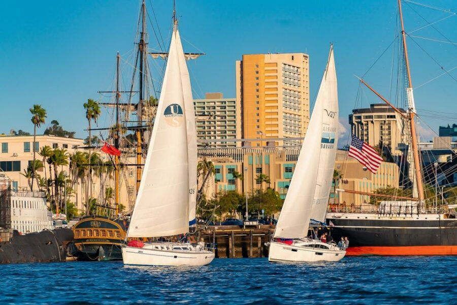 San Diego: Relax on a Morning, Day or Sunset Luxury Sail - Boarding a 40-ft Modern Yacht: Comfort, Space, and Real Calm