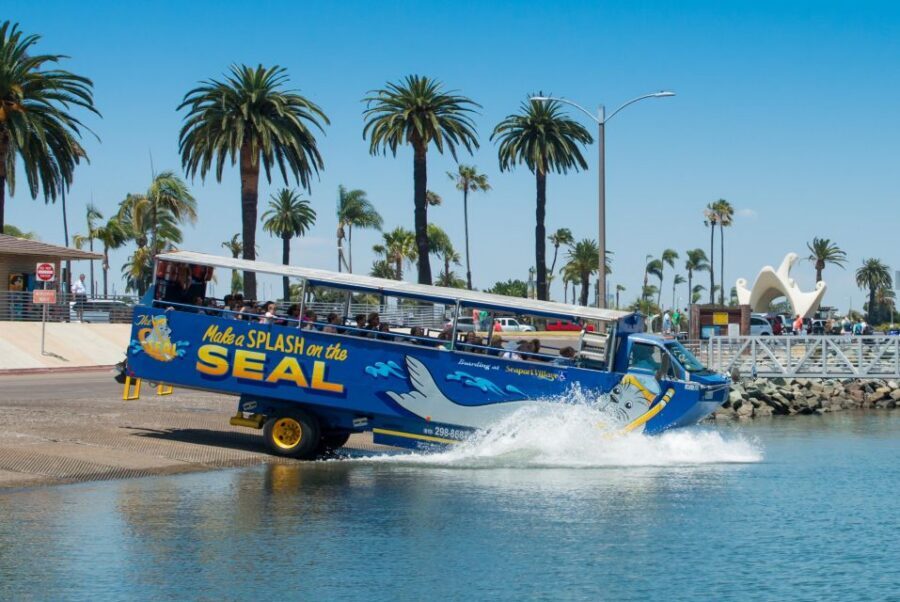 San Diego: SEAL City Tour by Amphibious Bus - Classic San Diego landmarks you’ll pass: USS Midway, Star of India, and more