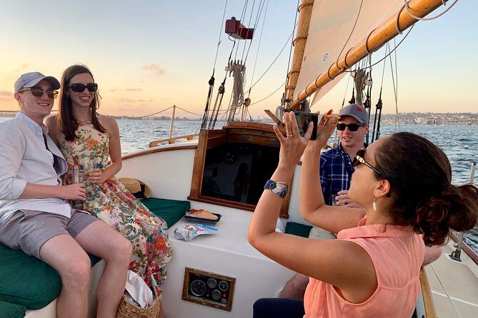 San Diego Sunset or Afternoon Sail on Classic Yacht - A classic San Diego harbor sail on the Liberty